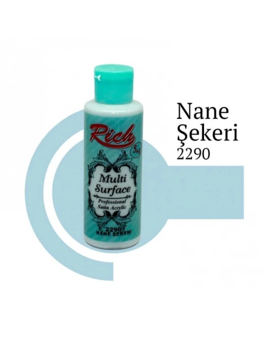 ® Rich Multi Surface 2290 Nane Şekeri Akrilik Boya 120 cc
