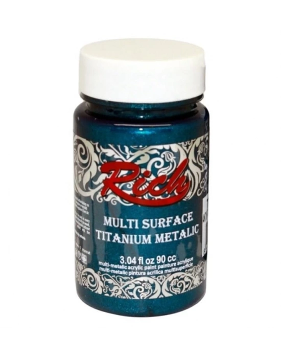 ® Rich Multi Surface Titanium 2570 Antik Turkuaz Metalik 90 cc