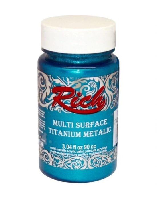 ® Rich Multi Surface Titanium 2572 Turkuaz Metalik 90 cc