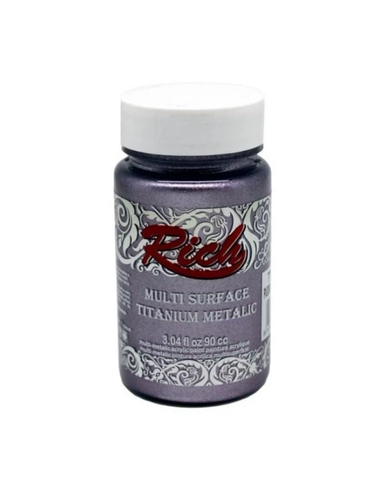 Rich Multi Surface Titanium 2576 Pudra Mor Metalik 90 cc