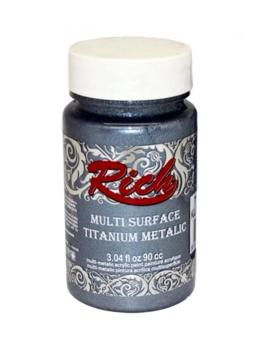® Rich Multi Surface Titanium 2578 Küllü Mavi Metalik 90 cc