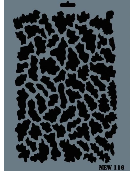 ® Rich New Seri N-116 Stencil 35x25 cm