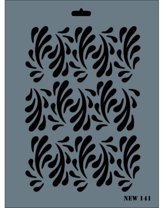 ® Rich New Seri N-141 Stencil 35x25 cm