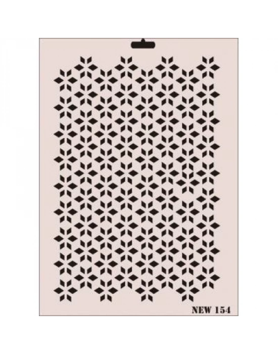 ® Rich New Seri N-154 Stencil 35x25 cm