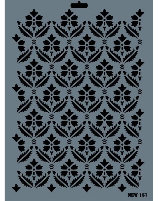 ® Rich New Seri N-157 Stencil 35x25 cm