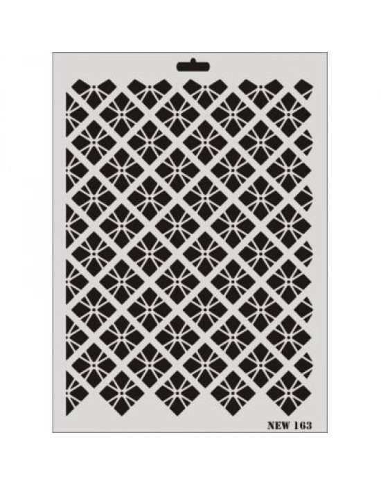 ® Rich New Seri N-163 Stencil 35x25 cm