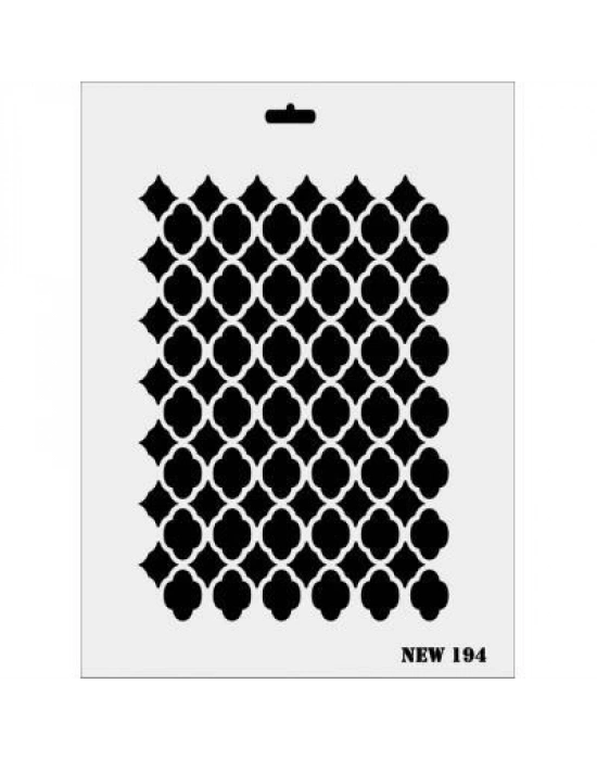 ® Rich New Seri N-194 Stencil 35x25 cm