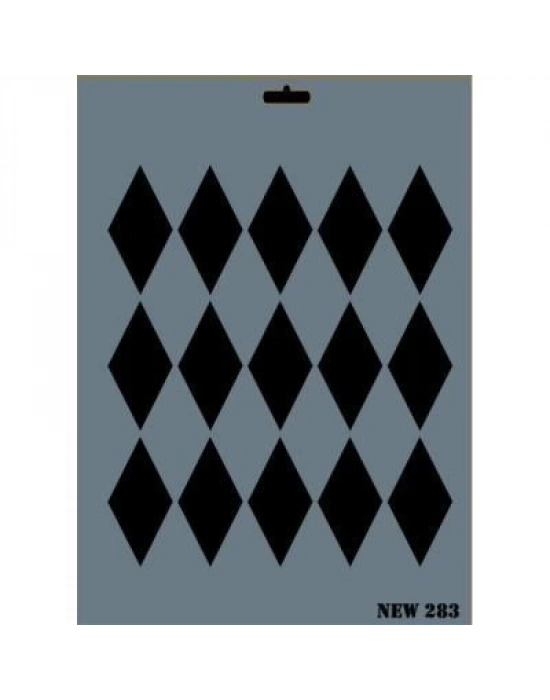 ® Rich New Seri N-283 Stencil 35x25 cm