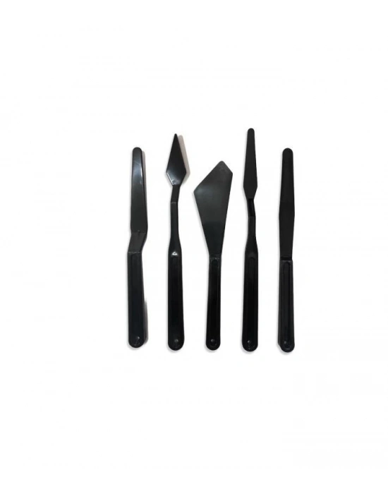 Rich Siyah Spatula Seti 5 Parça