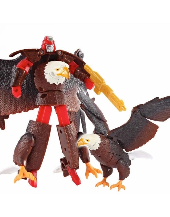 ÇOK SATAN Robota Dönülen Kartal Oyuncak Figür