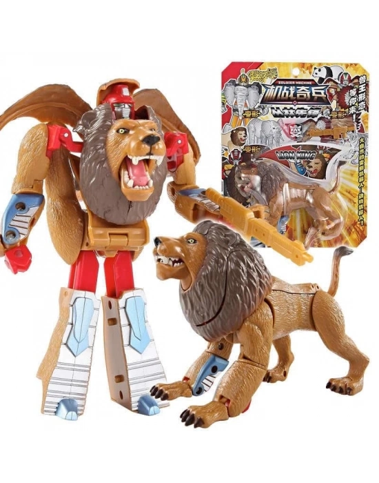 ÇOK SATAN Robota Dönüşen Aslan Oyuncak - 82076