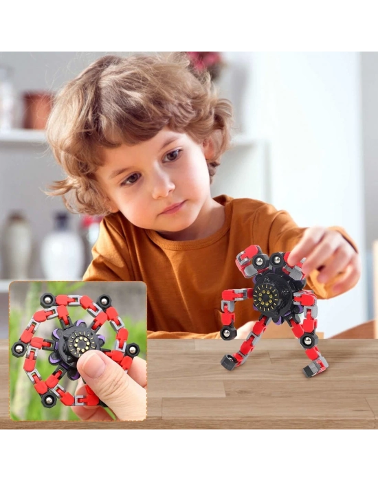 ÇOK SATAN Robota Dönüşen Kırmızı Stres Çarkı