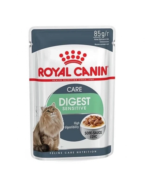 ÇOK SATAN Royal Canin Digestive Sensitive Gravy Pouch Kedi Maması 85 Gr