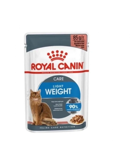 ÇOK SATAN Royal Canin Ultra Light Gravy Pouch Diyet Kedi Maması 85 Gr