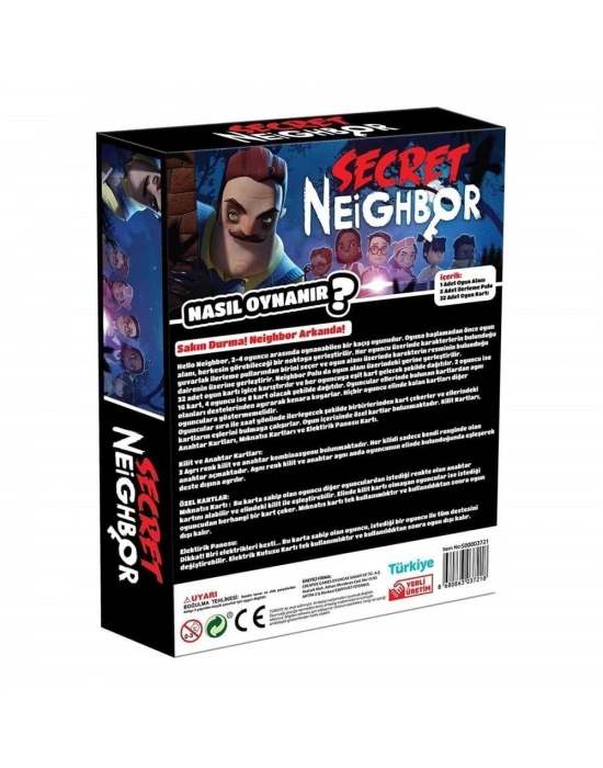 ÇOK SATAN S00003721 Smile Games Hello Neighbor Party Game