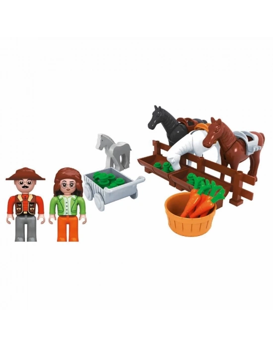 ÇOK SATAN S00028302 FARM SET ATLAR 2FGR 93 PRÇ LEGO -SUN