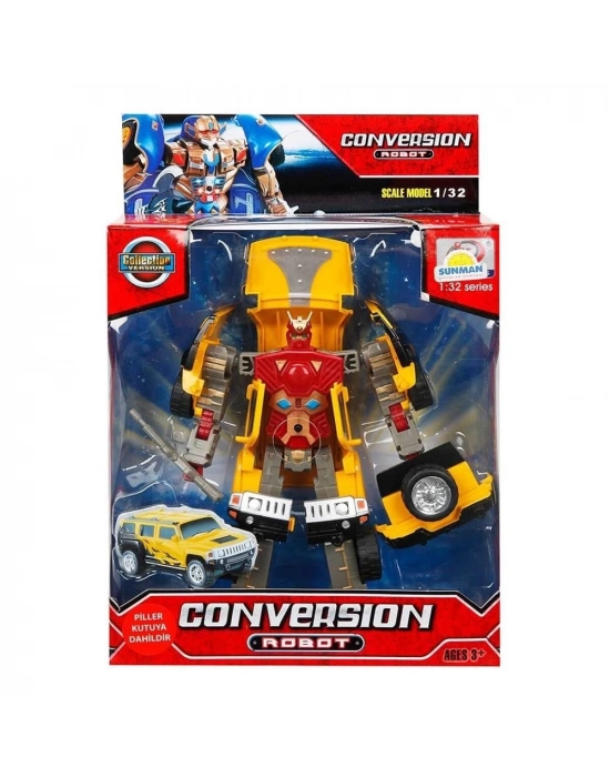 ÇOK SATAN S00081234 1/32 ROBOT TRANSFORMER SES/IŞK 10A -SUN