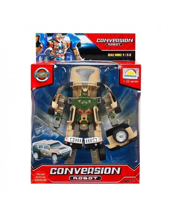 ÇOK SATAN S00081234 1/32 ROBOT TRANSFORMER SES/IŞK 10A -SUN