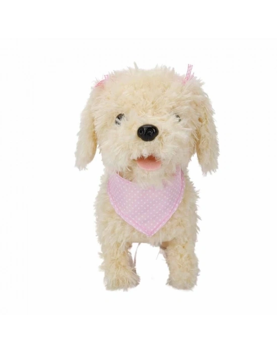 ÇOK SATAN S01002858 YÜRÜYEN SEVİMLİ KÖPEK  SESLİ BEYAZ-SUN