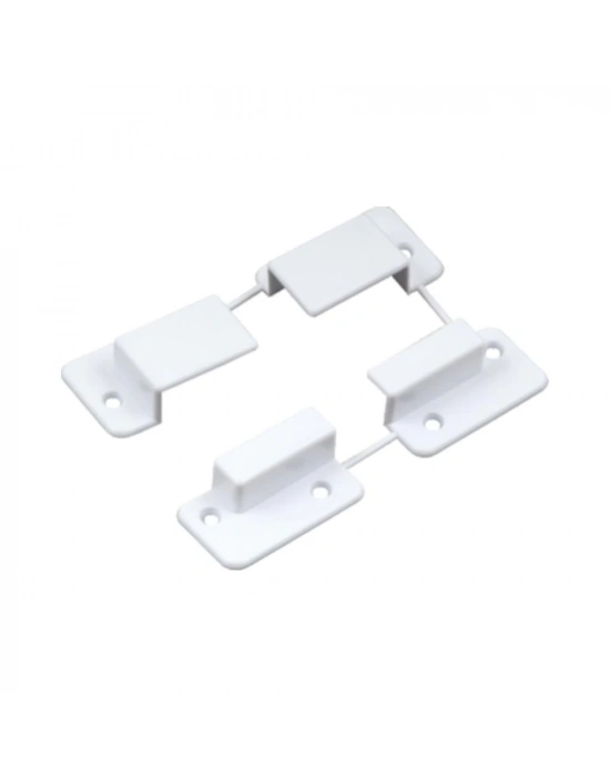 ® Sabit Sineklik Bağlama Pabucu 10X20 Beyaz