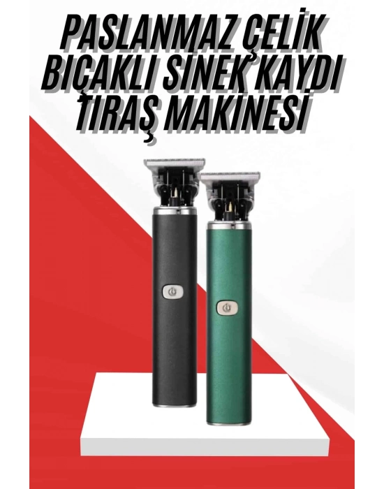 ÇOK SATAN Saç Sakal Ense Paslanmaz Çelik T-Bıçak Vücut Tıraş Makinesi
