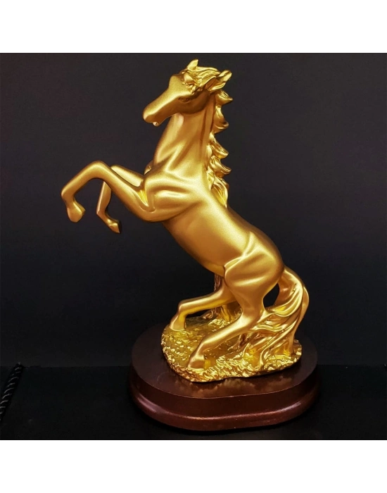 ÇOK SATAN Şaha Kalkan Gold Renk At Biblosu
