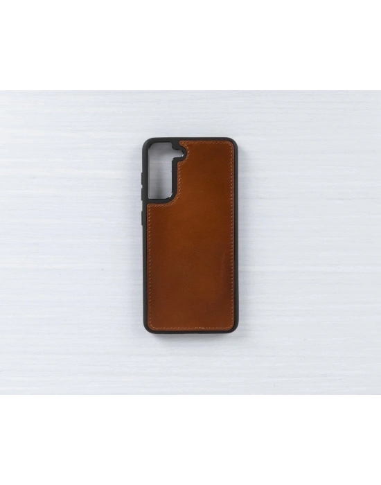ÇOK SATAN Samsung Galaxy S21 FE Uyumlu Deri Cüzdanlı Kılıf RST2EF Taba