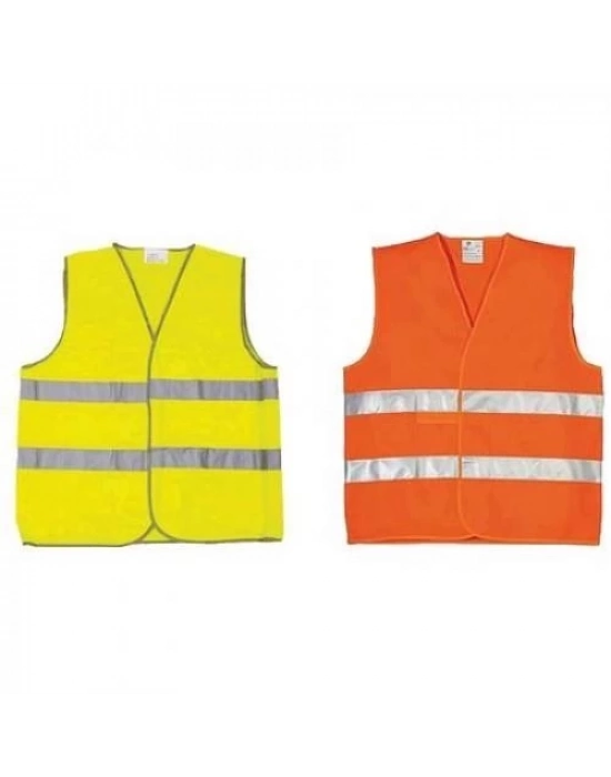 ® Sarı Reflektörlü Fosforlu İkaz Yeleği