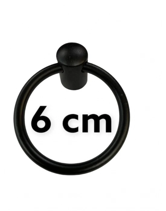 ® Sarkaç Siyah Uzun Halka