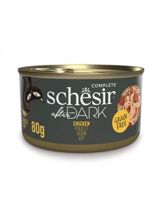 ÇOK SATAN Schesir After Dark Et Suyu içinde Tavuklu Kedi Konservesi 80 Gr