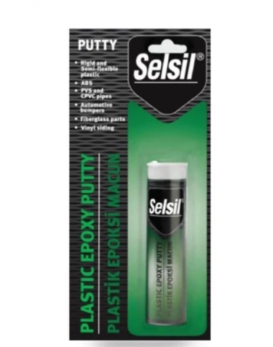 ® Selsil Plastik Putty Epoksi Macun Yapıştırıcı 57 gr