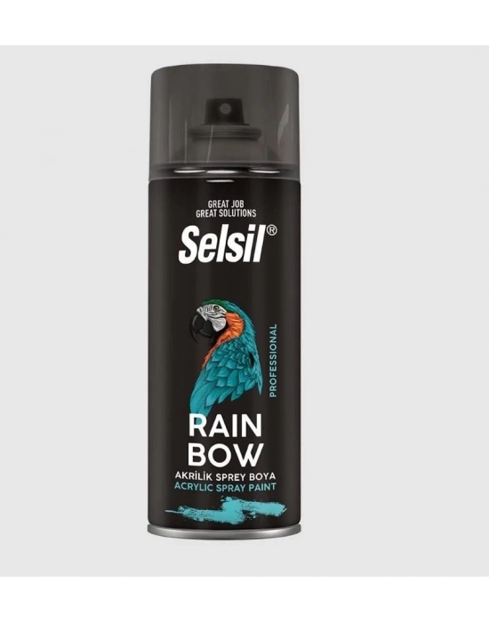 ® Selsil Rainbow Akrilik Sprey Boya 1028 Kavun Sarı