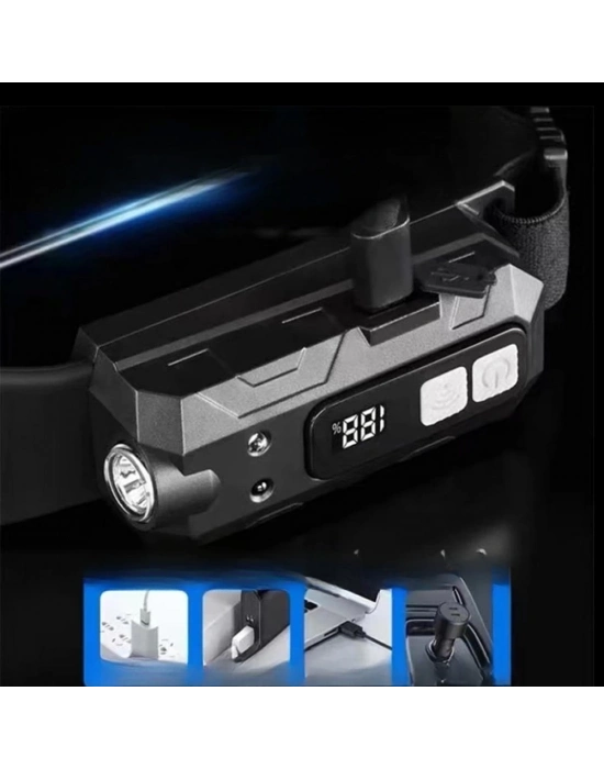 ÇOK SATAN Sensörlü Cob Xpg Led Kafa Lambası  Wt-066