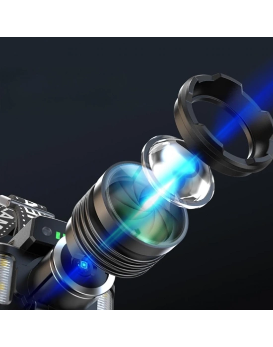 ÇOK SATAN Sensörlü Cree Tg Led  Şarjlı Kafa Lambası  Wt-625