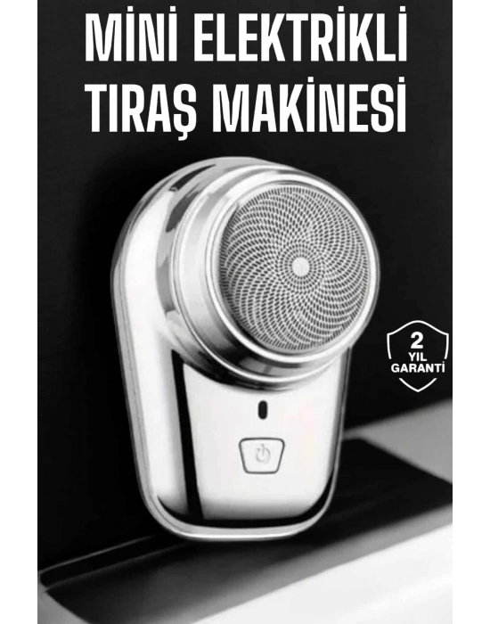 ÇOK SATAN Seyahat Tipi Tıraş Makinesi Taşınabilir Kablosuz Mini Paslanmaz Çelik