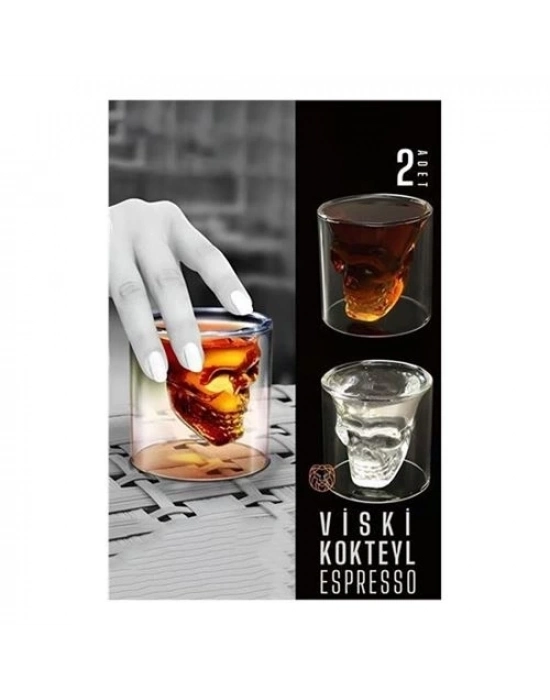 ÇOK SATAN Shot Basrdağı Viski Kokteyl Espresso 2 Adet