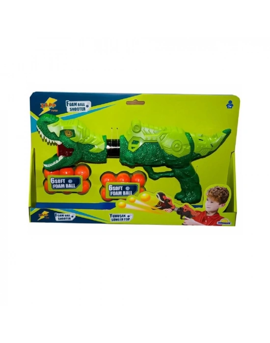 ÇOK SATAN Silah Top Atan Dinozor 12 Toplu 2 Renk - 88265