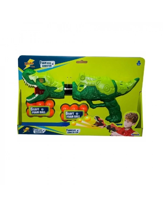 ÇOK SATAN Silah Top Atan Dinozor 12 Toplu 2 Renk - 88265