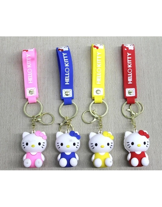 ÇOK SATAN Silikon Hello Kitty Anahtarlık Alk4248