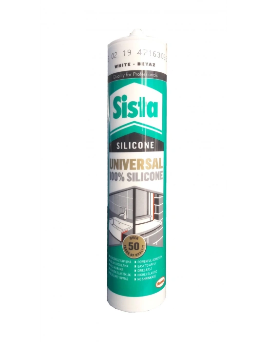 ® Sista Üniversal Beyaz Silikon 280 ml