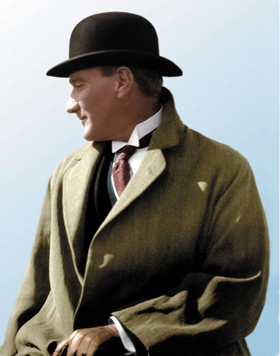 ÇOK SATAN Siyah Renk Atatürk Şapkası