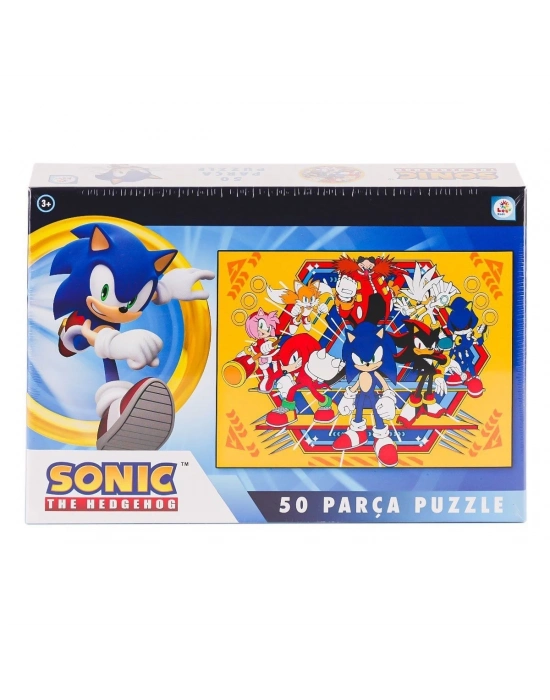 ÇOK SATAN SO0051 Sonic 50 Parça Puzzle -Laçokids