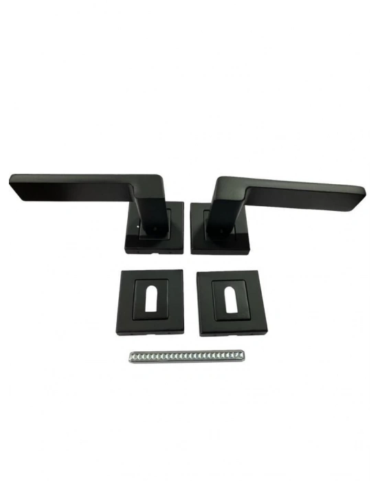 ® Sofuoğlu Rozet Anka Mat Siyah Oda Kapı Kolu