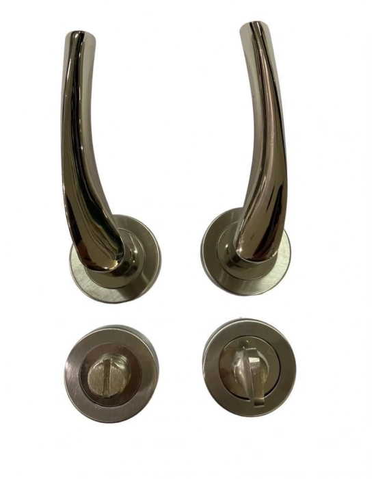 ® Sofuoğlu Rozet Lerzan Nikel Saten Wc Kapı Kolu