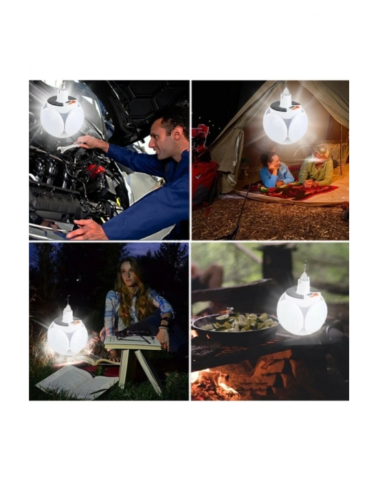 ÇOK SATAN Solar 5 Kanatlı Kamp Lambası