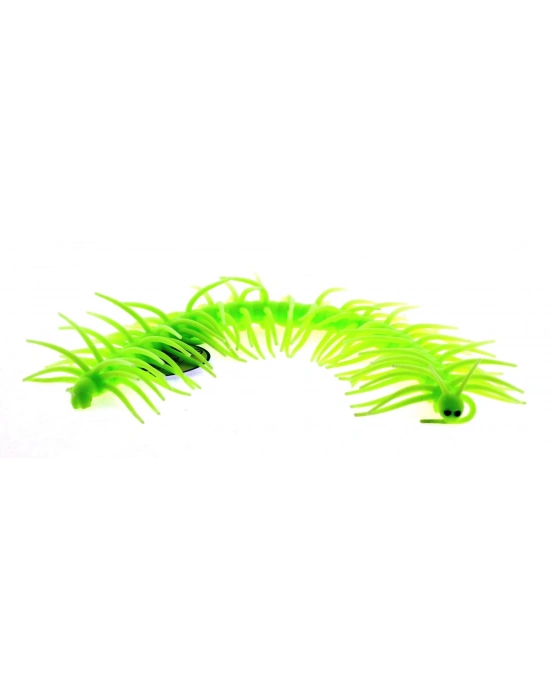 ÇOK SATAN Squishy 30 cm  Yeşil Kırkayak