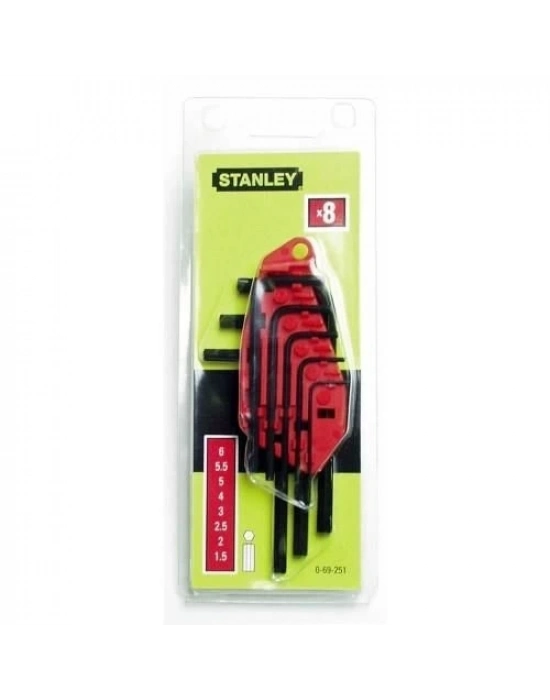 ®  ST069251 8 Parça Allen Anahtar Takımı