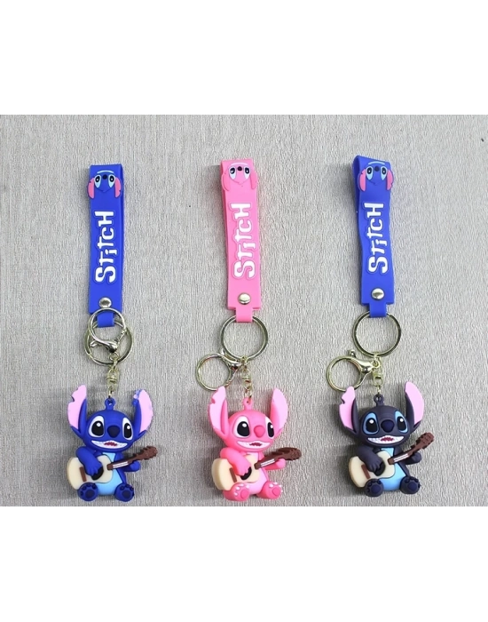ÇOK SATAN Stitch Silikon Anahtarlık Alk4261