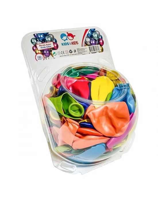 ÇOK SATAN STR-117 Metalik Karışık Renk 100lü Balon