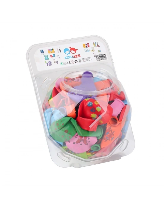 ÇOK SATAN STR-133 Renkli Baskılı Balon 100lü